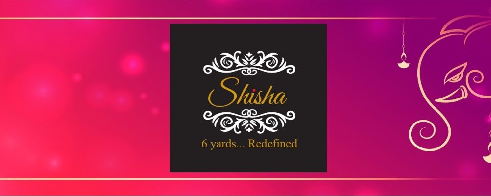 shiny ganesh chaturthi greeting or invitation card banner